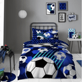 Kids Football Fun Single Duvet Set + Pillowcase