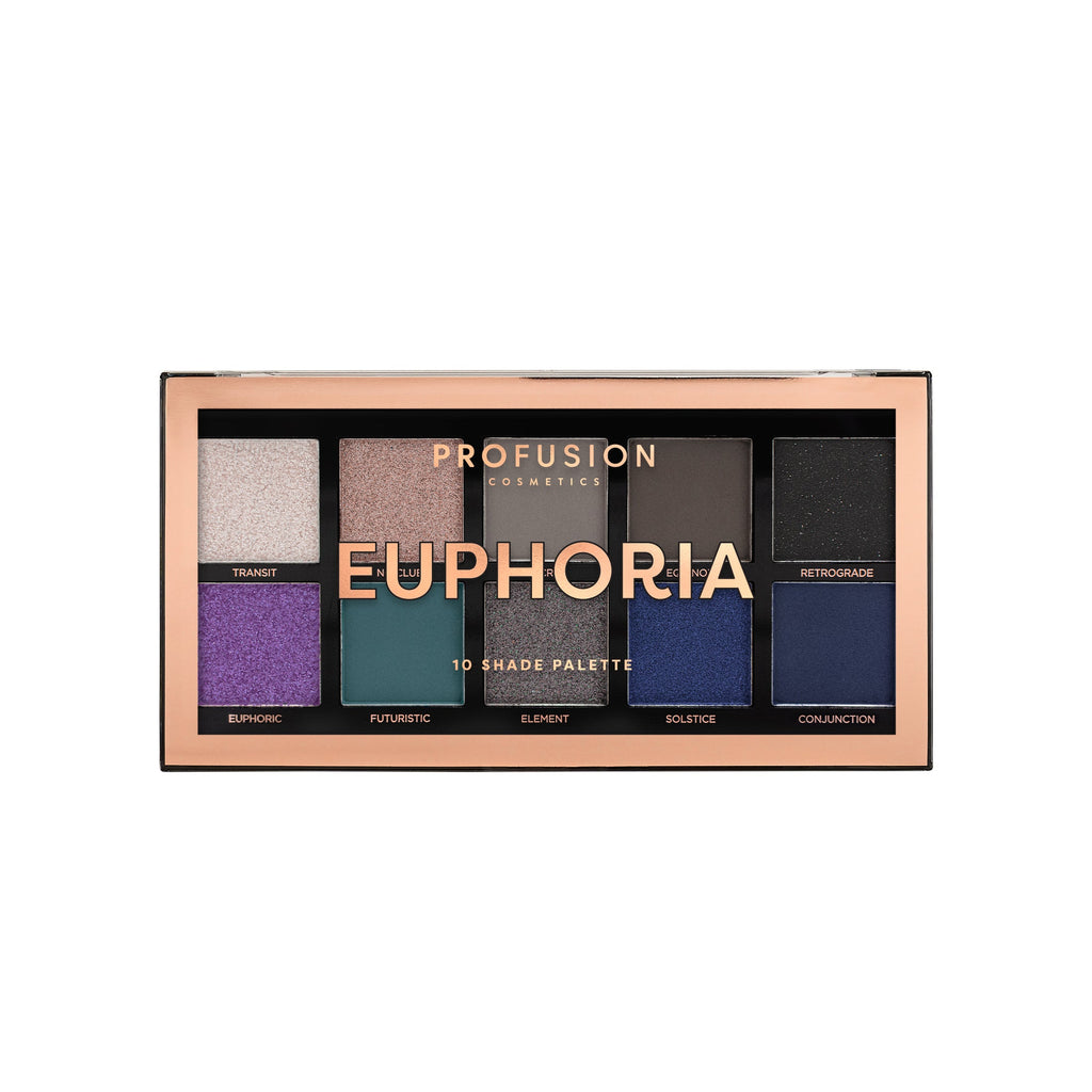 EUPHORIA | 10 SHADE EYESHADOW PALETTE