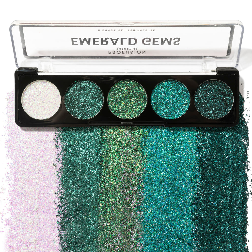 GLITTER GEMS | 5 SHADE GLITTER PALETTES
