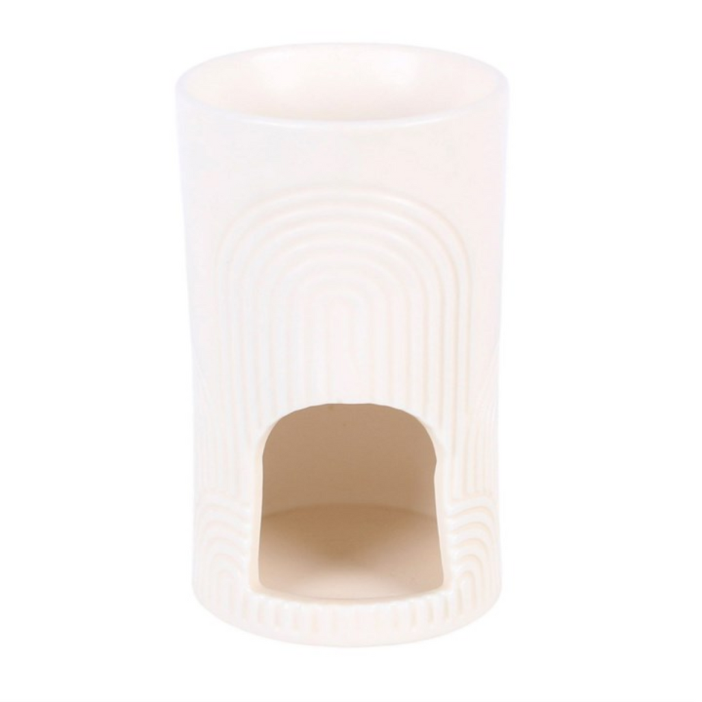 Embossed Arch Oil Burner and Wax Warmer
