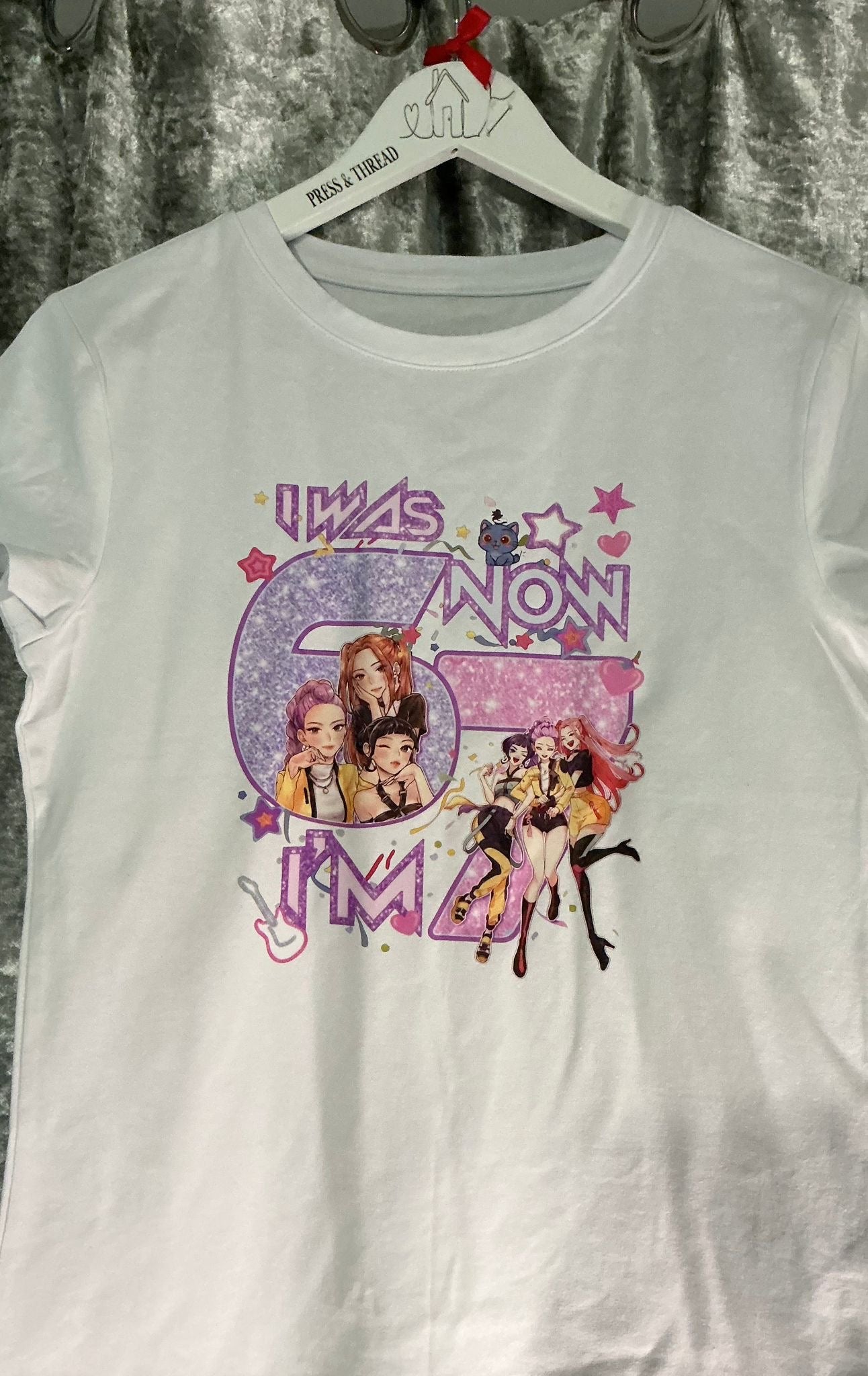 K Pop 6 7 Birthday Children’s T-shirt