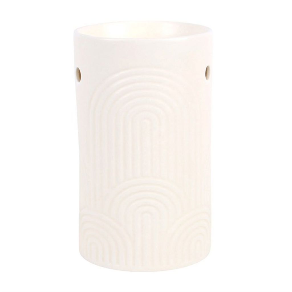 Embossed Arch Oil Burner and Wax Warmer