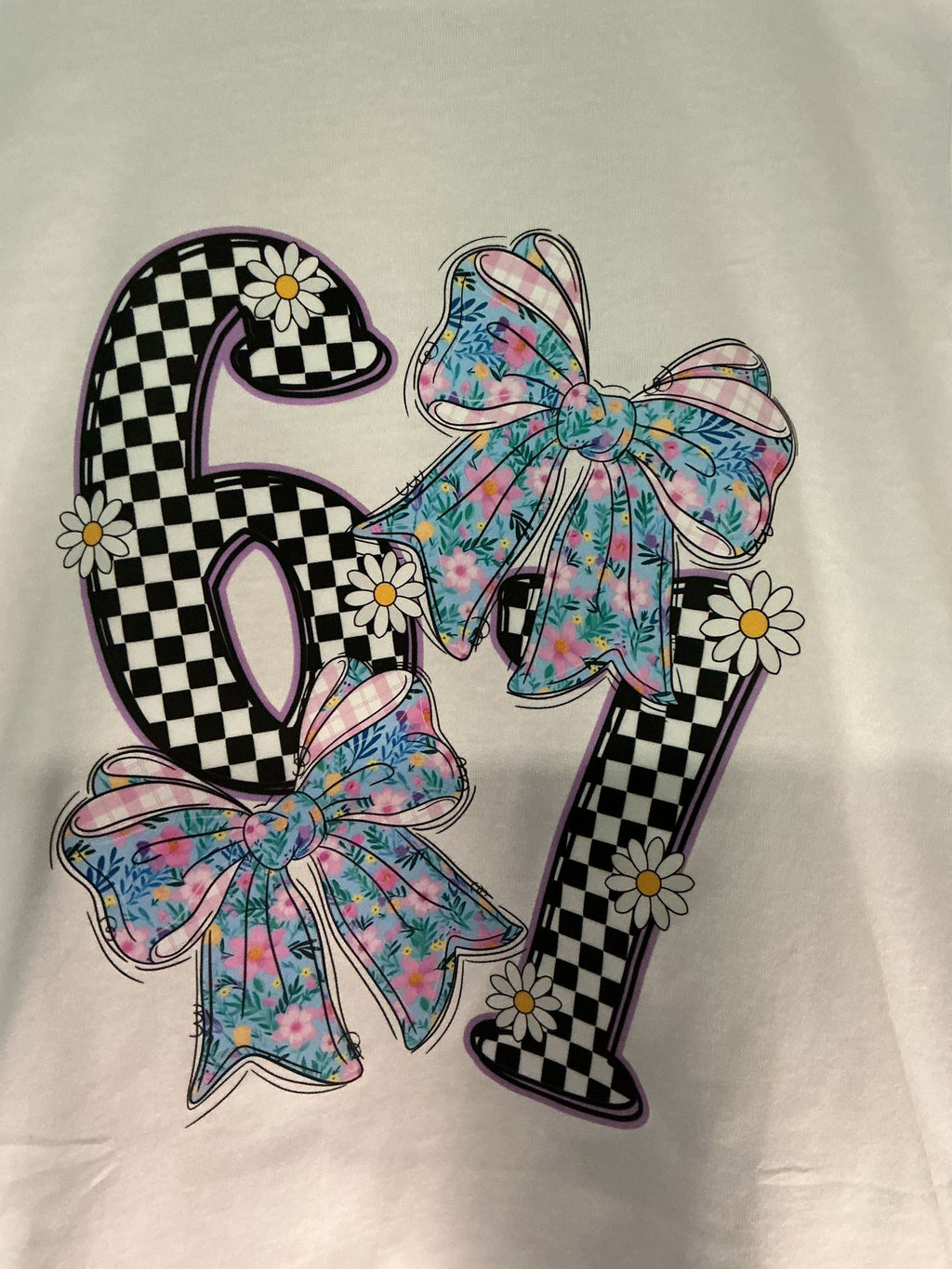 Flower and Bow 67 Children’s t-shirt