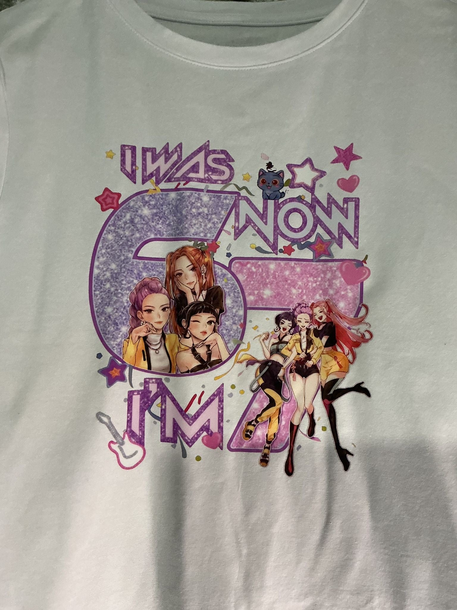 K Pop 6 7 Birthday Children’s T-shirt