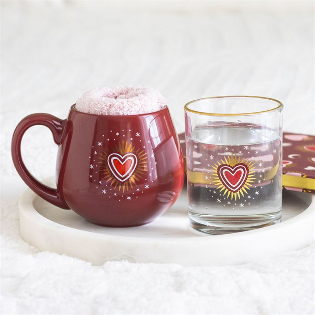Sacred Heart Mug and Socks Set