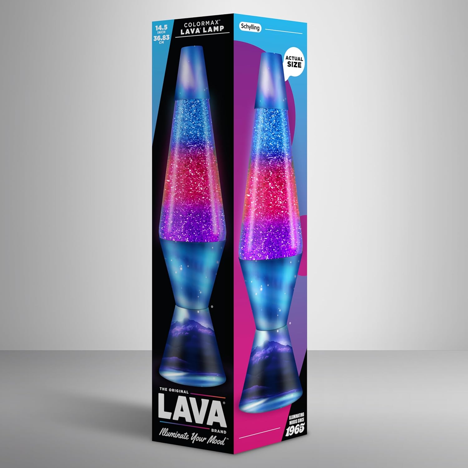 Lava Lamp Northern Lights Glitter