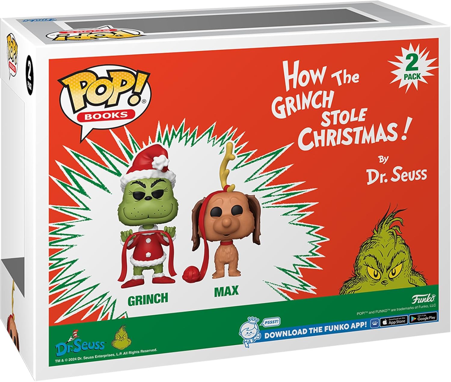 Funko Pop! Books - The Grinch With Max