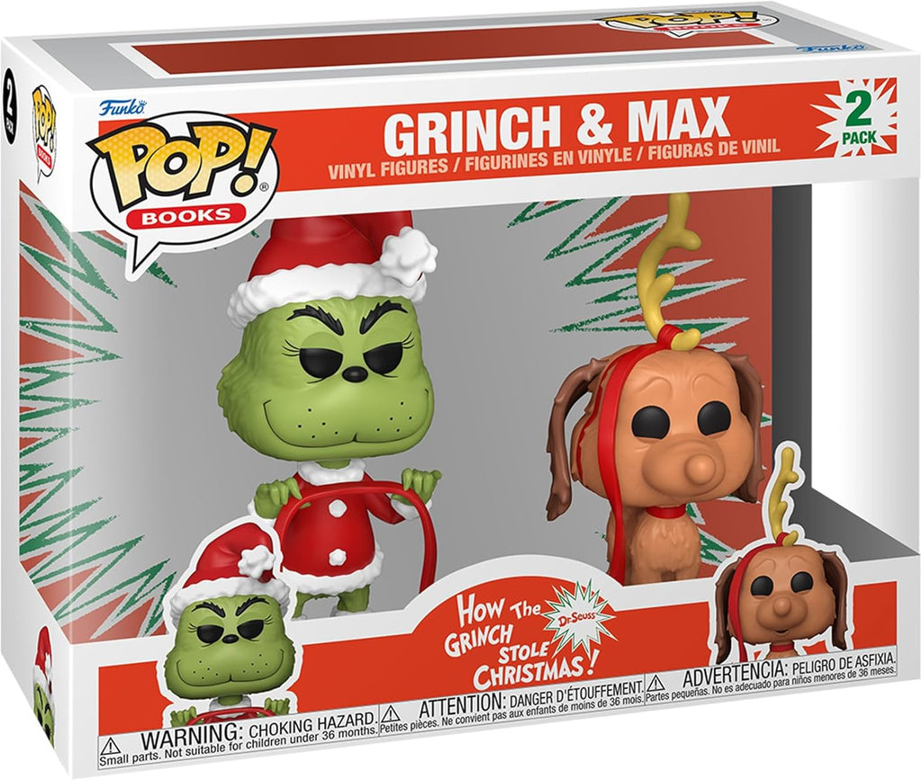 Funko Pop! Books - The Grinch With Max