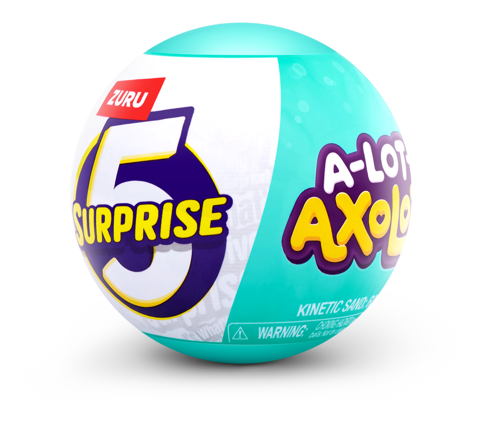 5 Surprise A-Lot-A Axolotls
