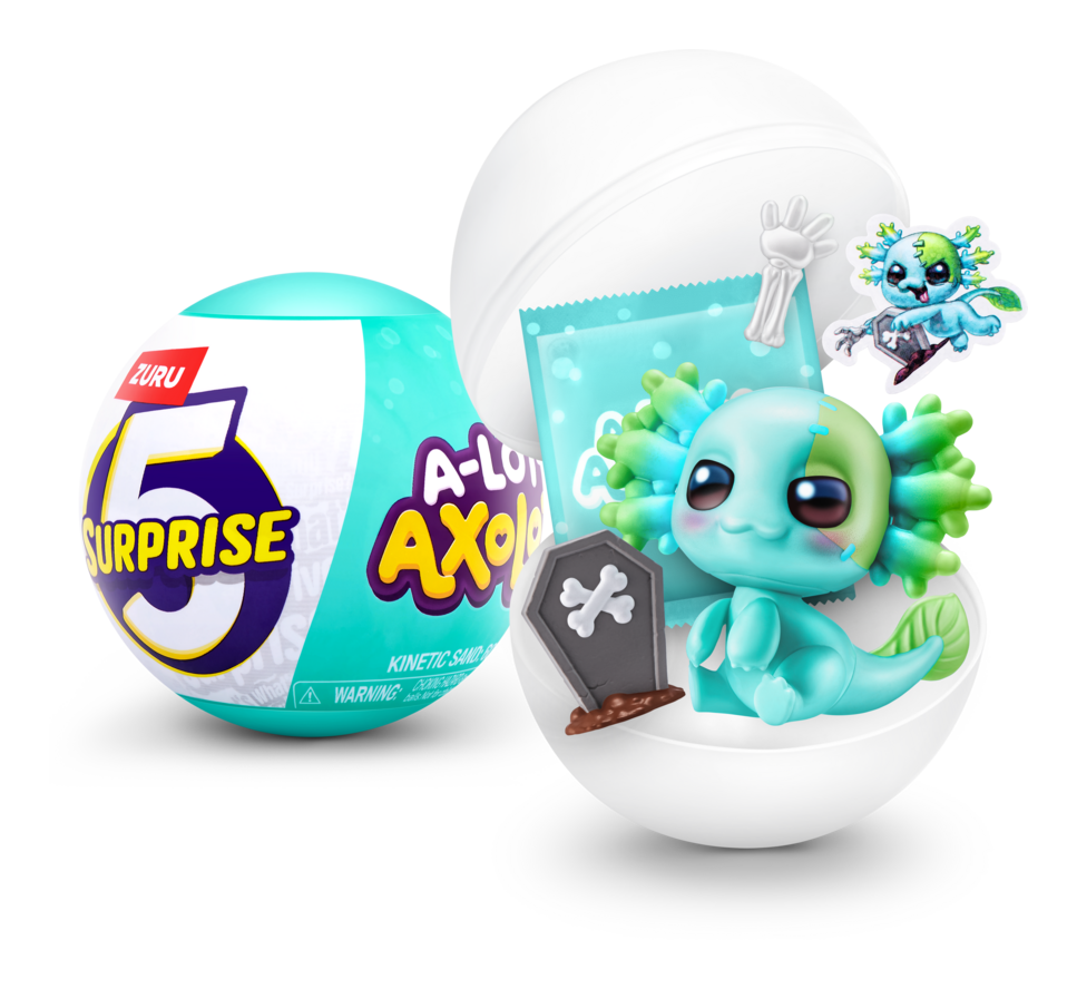 5 Surprise A-Lot-A Axolotls