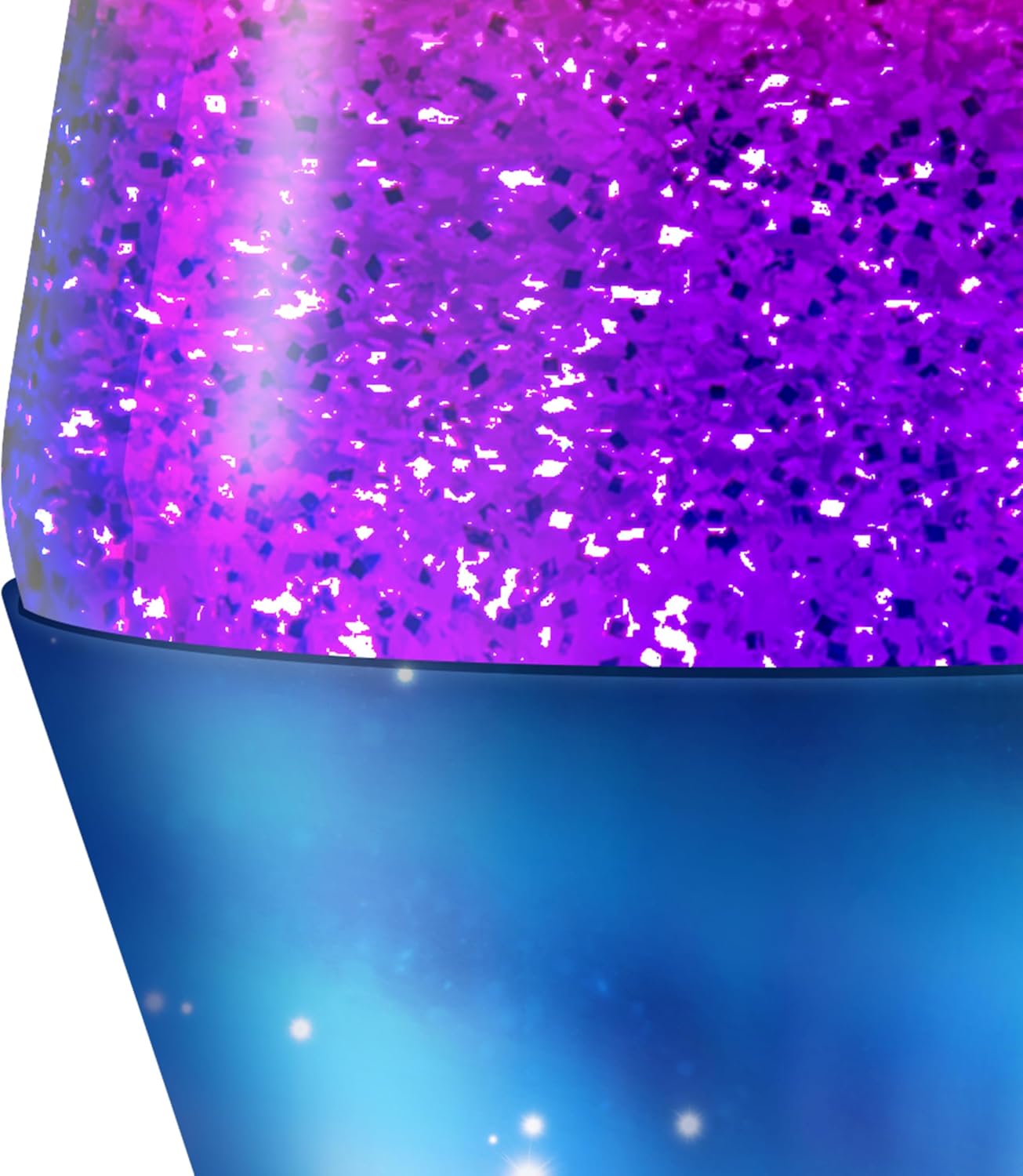 Lava Lamp Northern Lights Glitter