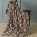 Highland Cow Design Fleece Blanket Throws 120x150cm