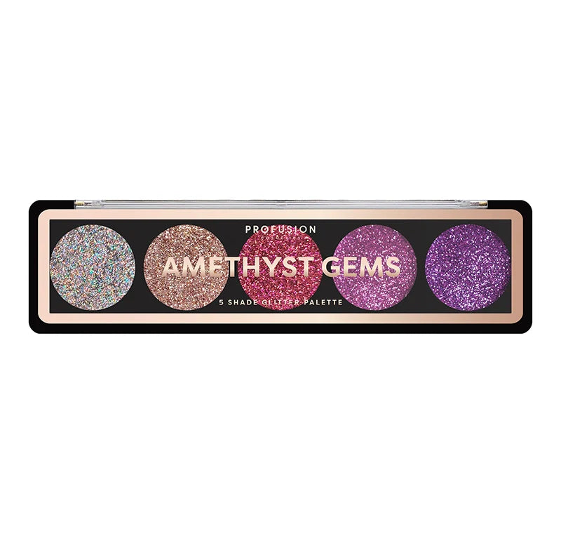GLITTER GEMS | 5 SHADE GLITTER PALETTES