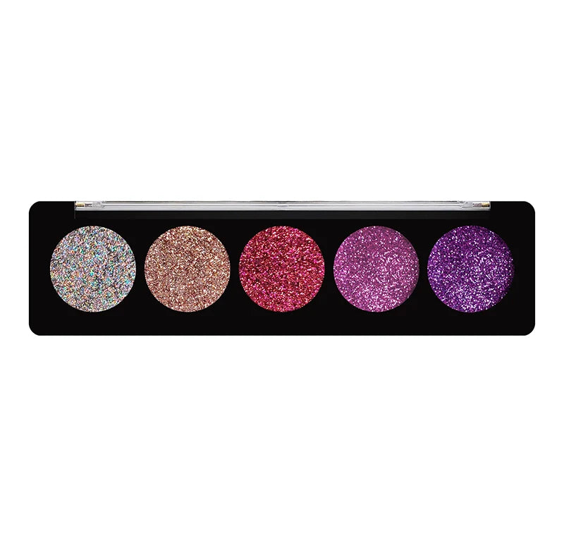 GLITTER GEMS | 5 SHADE GLITTER PALETTES