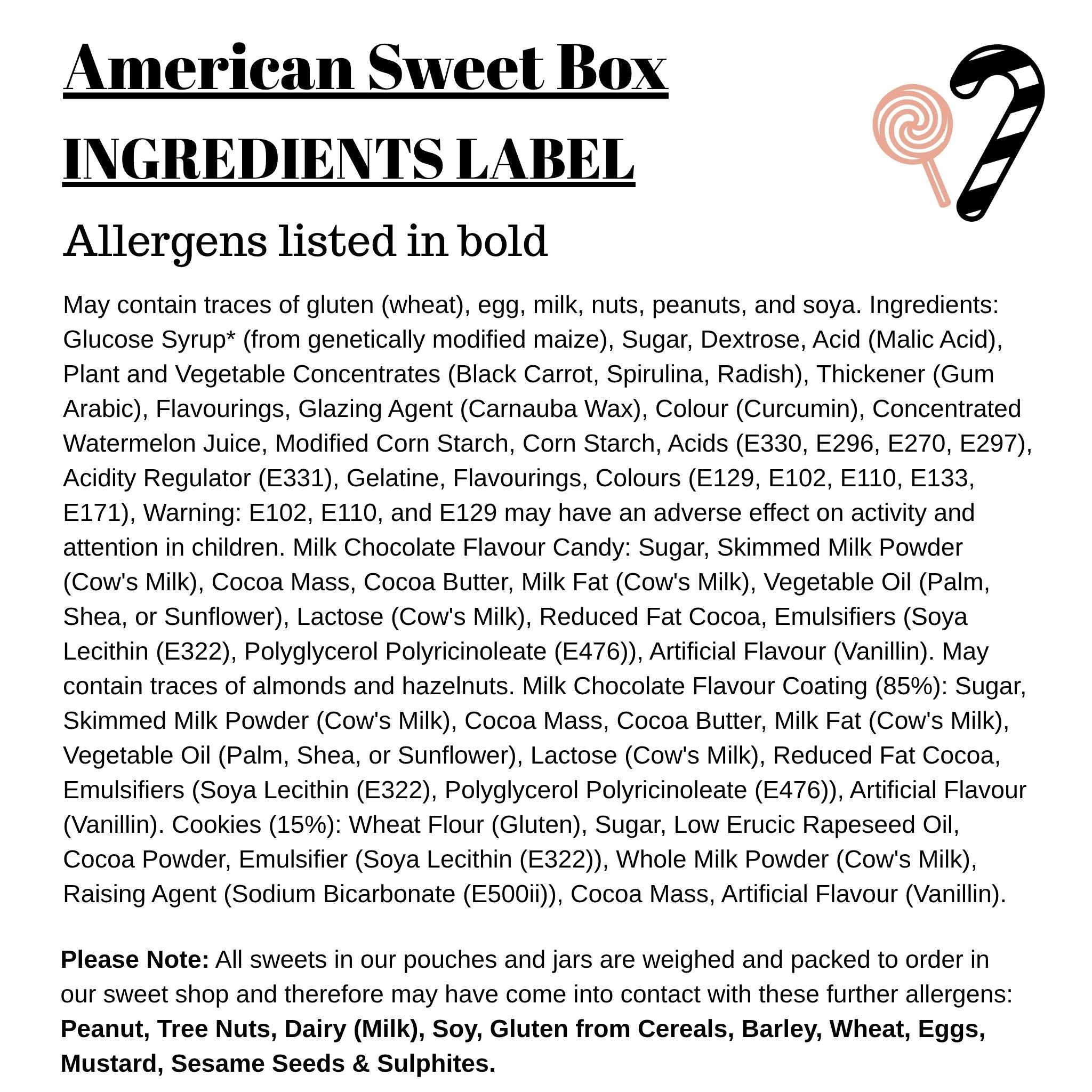 American Sweet Box