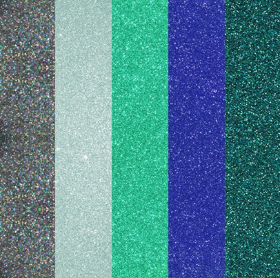 GLITTER GEMS | 5 SHADE GLITTER PALETTES