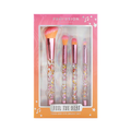 IT'S A VIBE | FEEL THE BEAT 4 PC FACE & EYE BRUSH SET