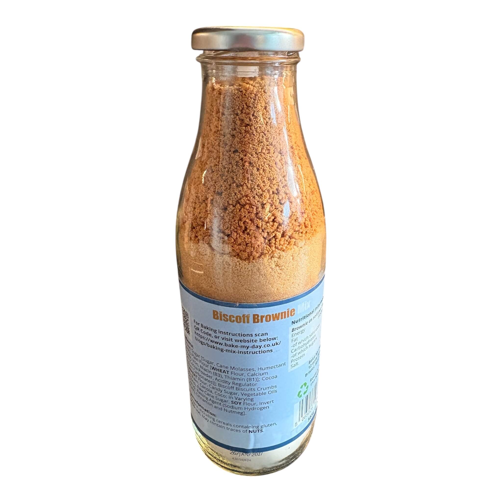 Biscoff Brownie Mix Bottle – 750ml