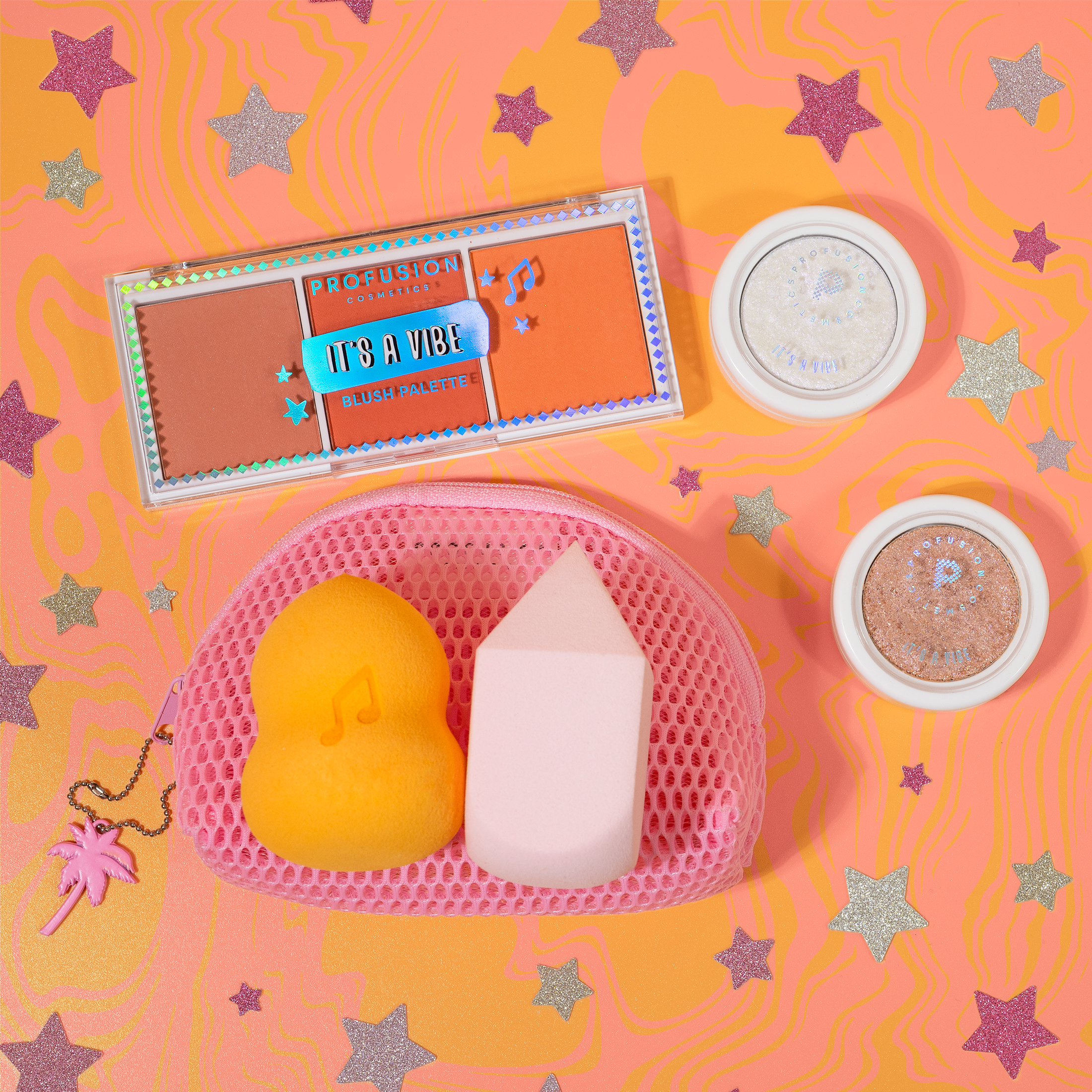 IT'S A VIBE | ADMIT ONE 3 SHADE BLUSH PALETTE