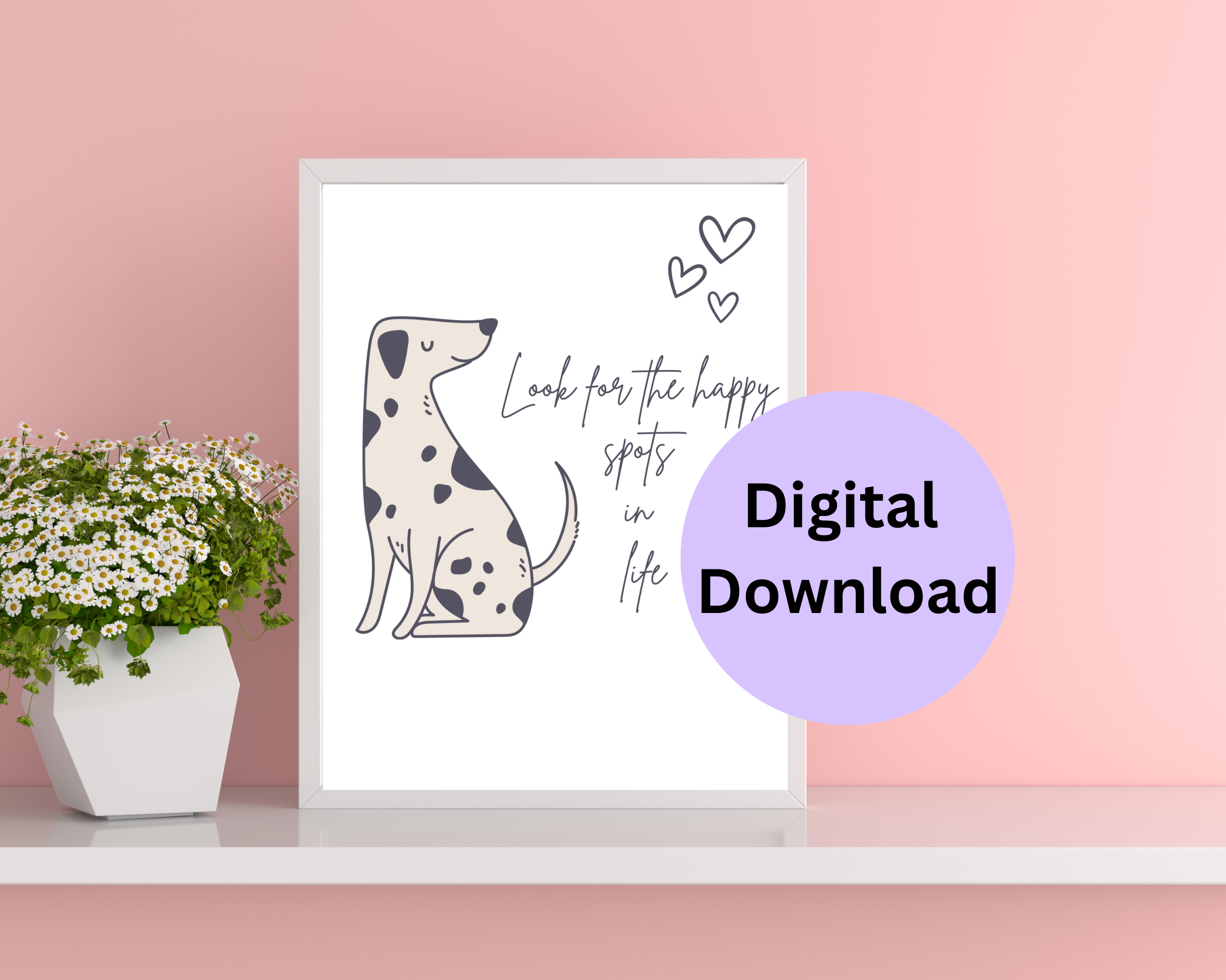 Dalmatian Art Print