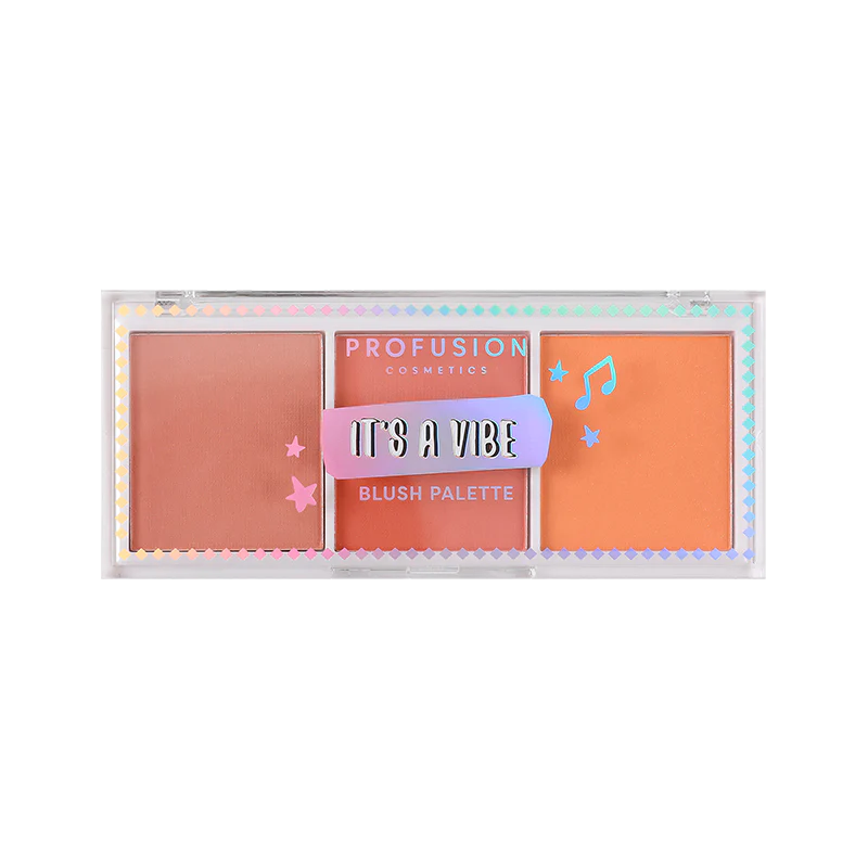 IT'S A VIBE | ADMIT ONE 3 SHADE BLUSH PALETTE