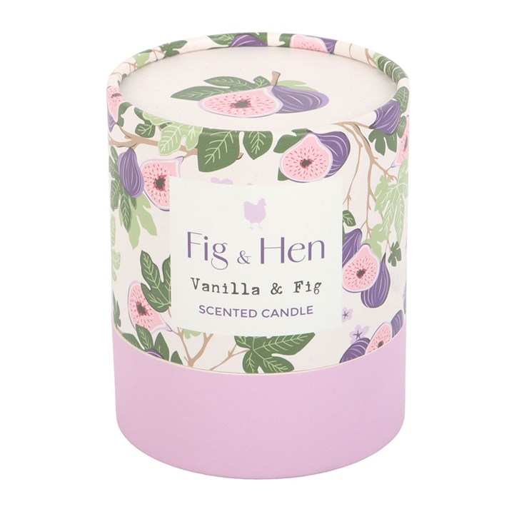 Vanilla & Fig Scented Candle