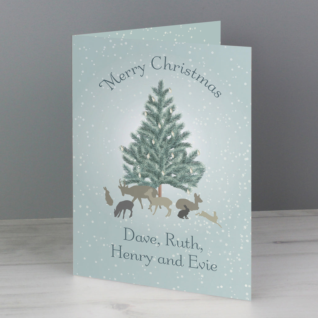 Personalised A Winter's Night Card