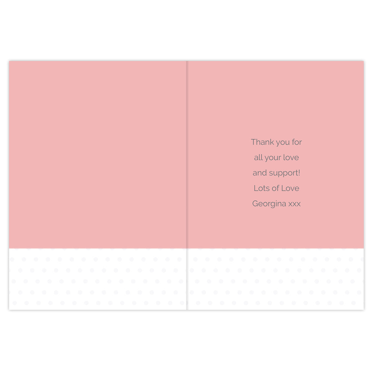 Personalised Like a Mum to Me Card