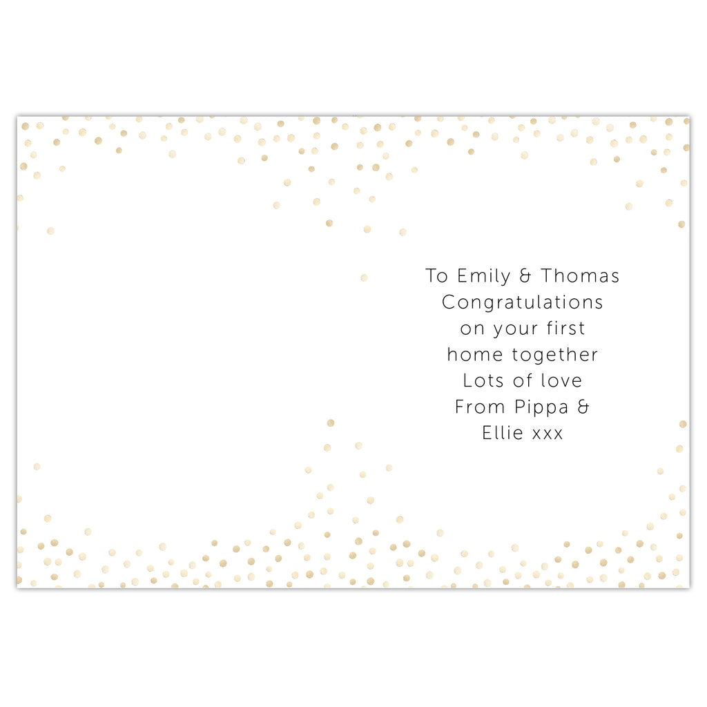 Personalised Congratulations Card