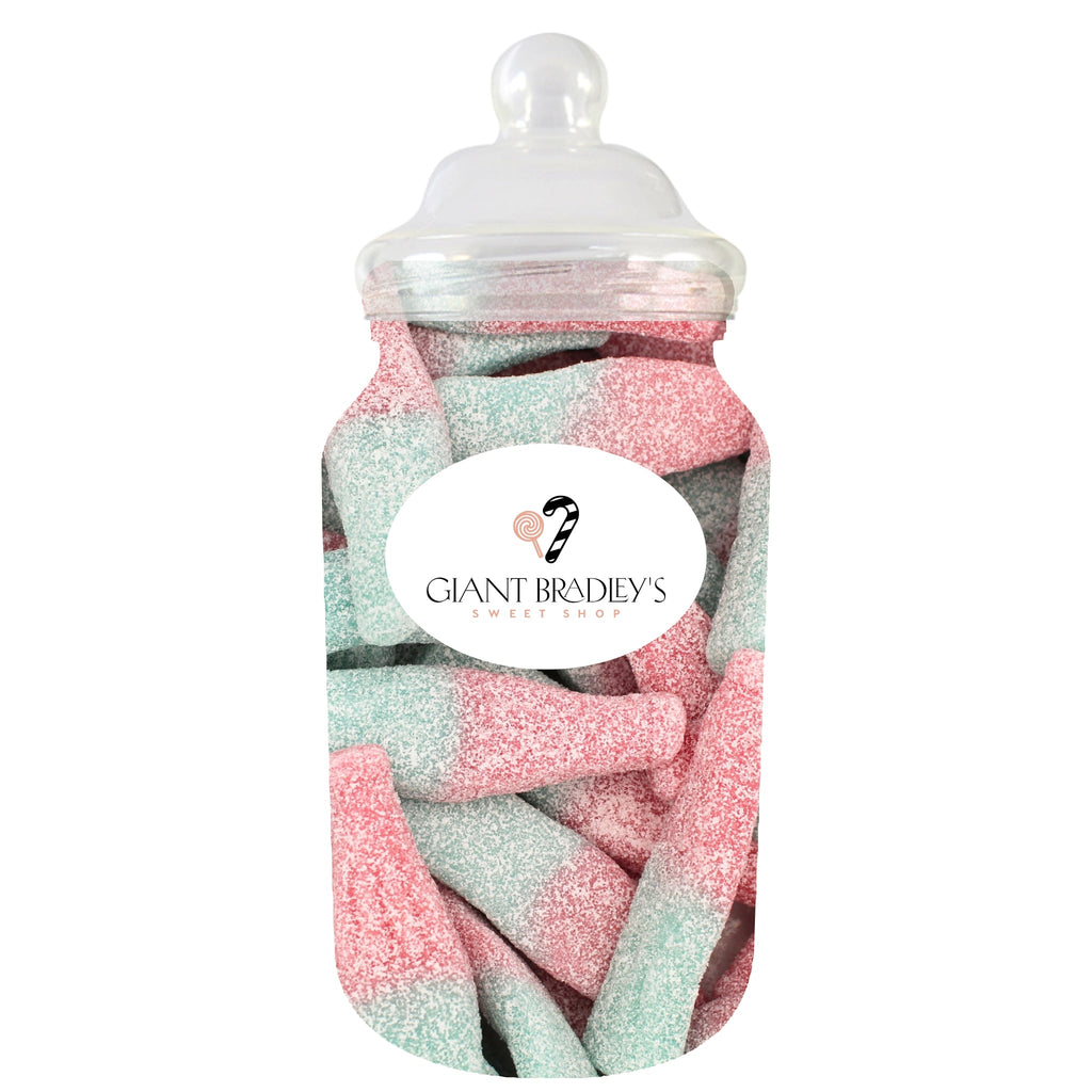 Giant Fizzy Bubblegum Bottles
