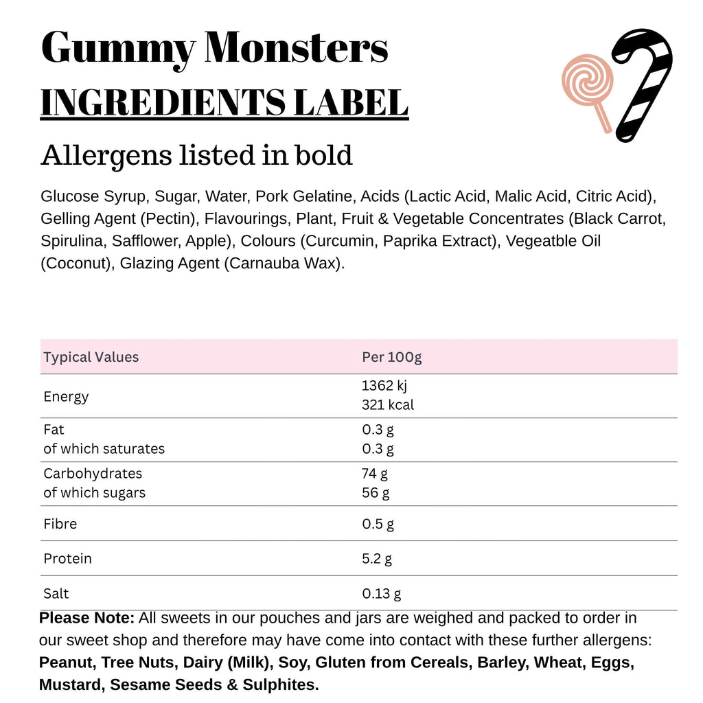 Gummy Monsters