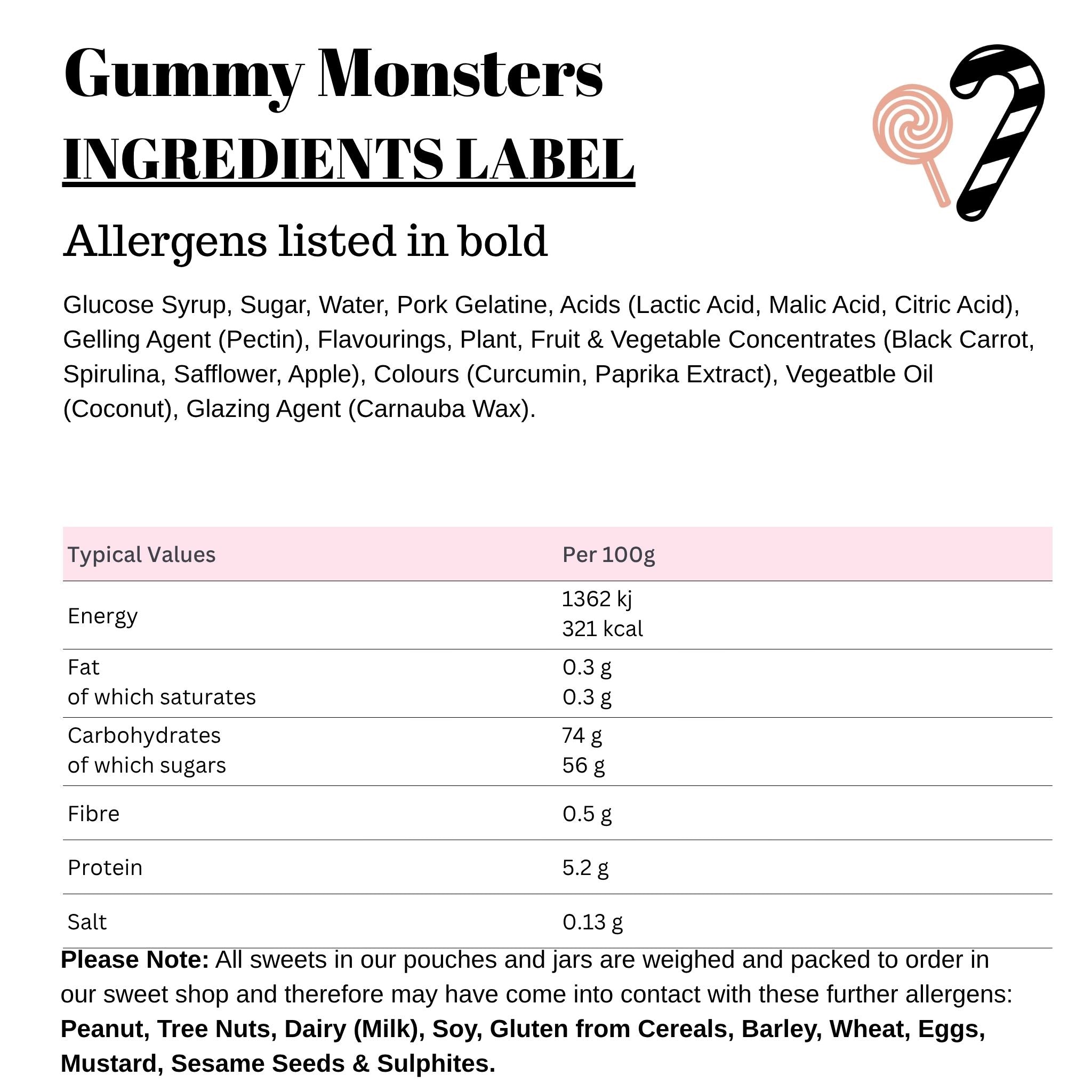 Gummy Monsters