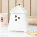 White Beehive Oil Burner and Wax Warmer with Bee