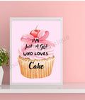 Girl Who Loves Cake