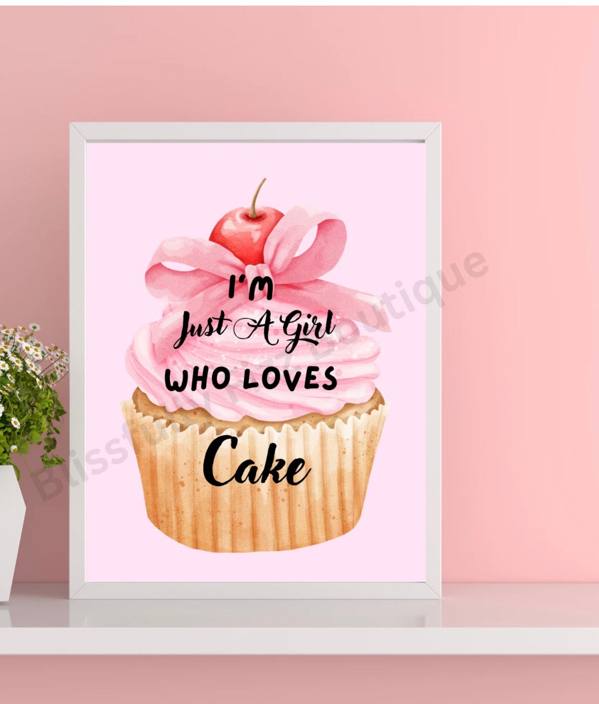 Girl Who Loves Cake