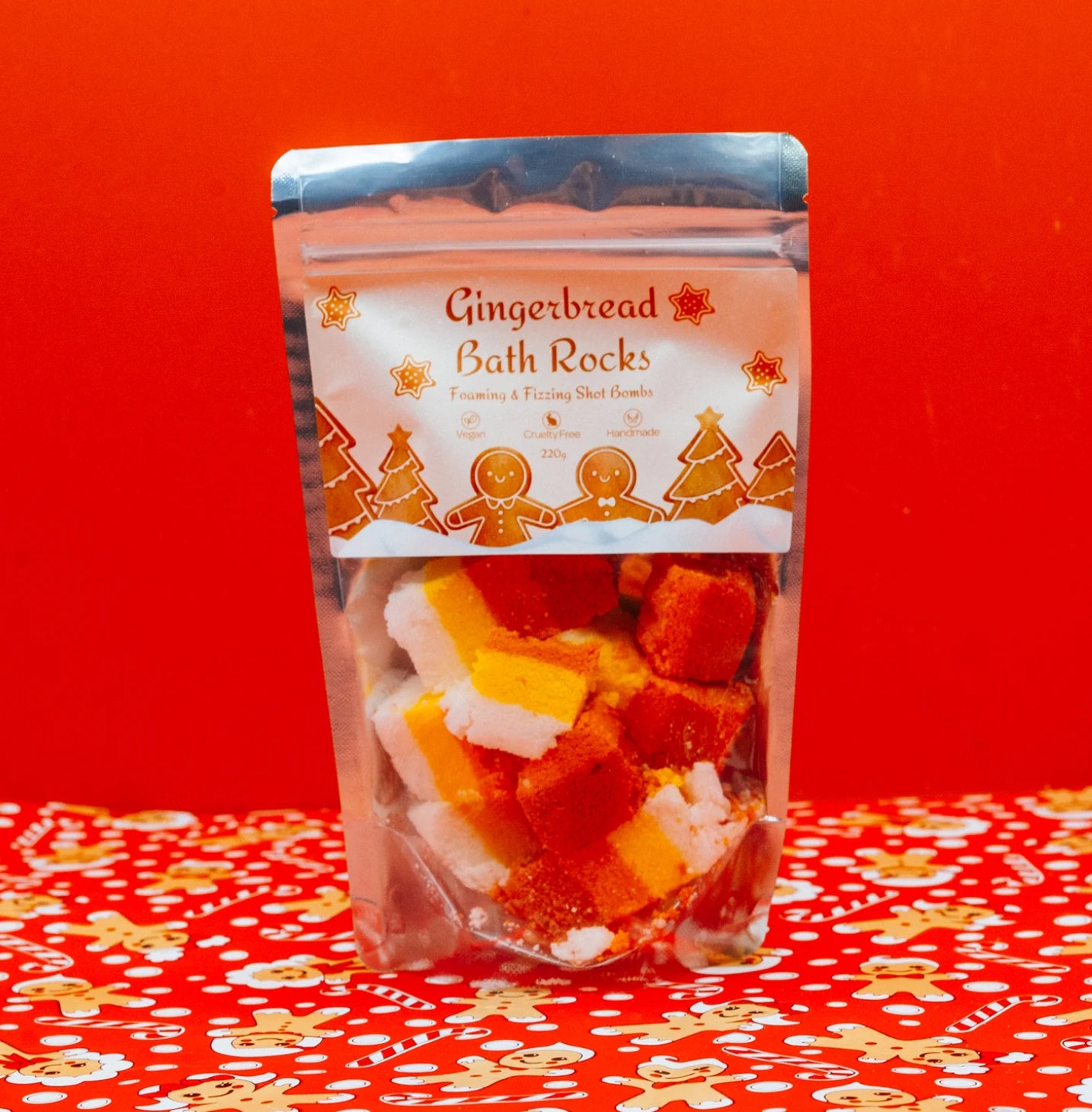 Gingerbread Bath Rocks