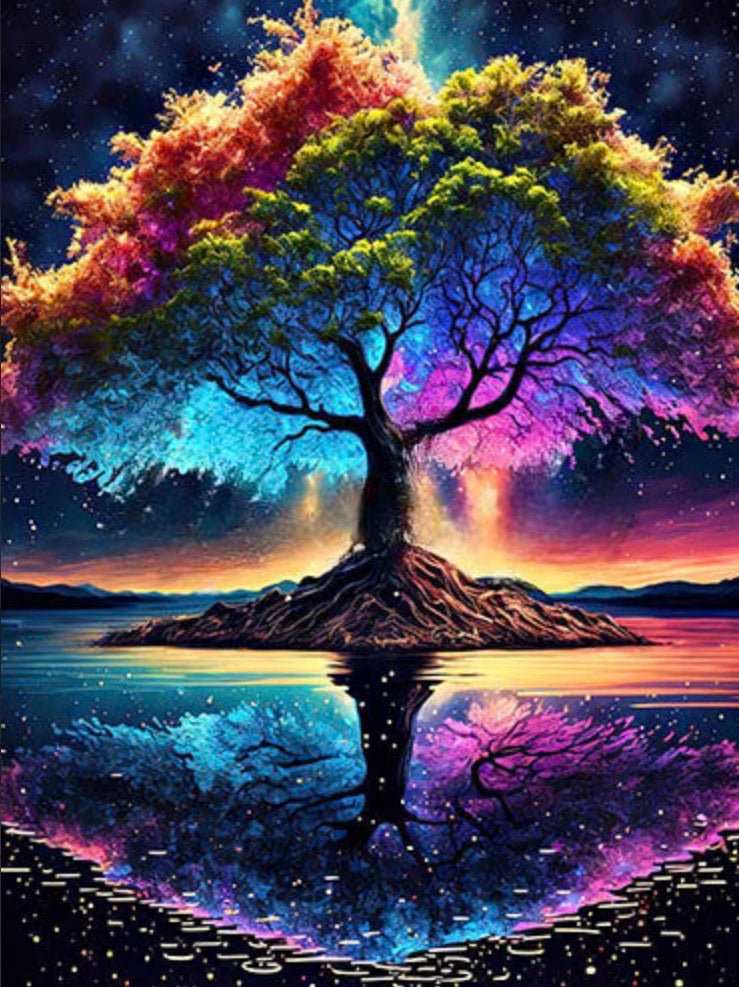 Lake Of Stardust Diamond Painting Kit