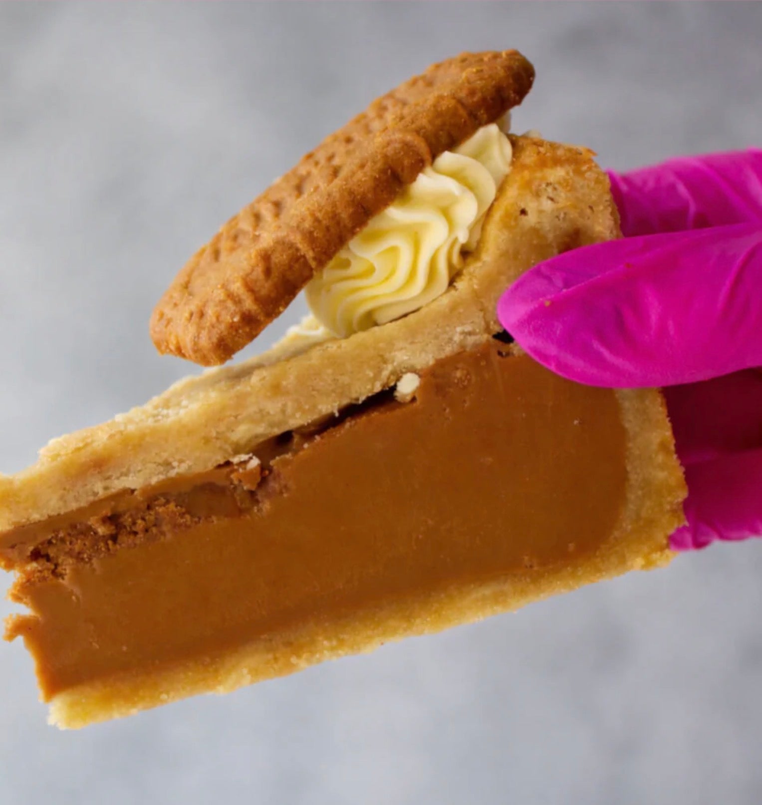 Biscoff Cookie Pie Slice