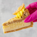 White Chocolate & Lemon Cookie Pie Slice