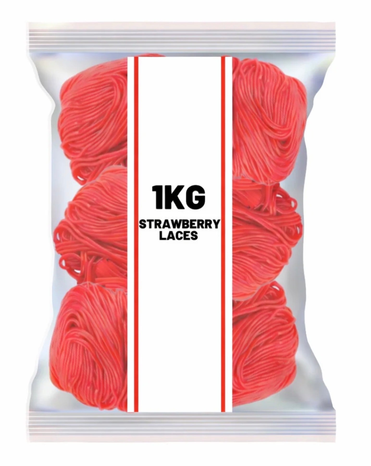 Strawberry Laces 1kg