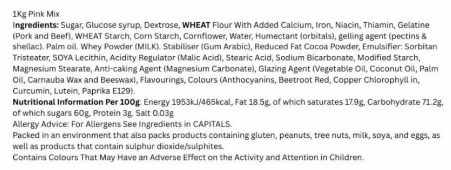 Pink Mix - 1KG