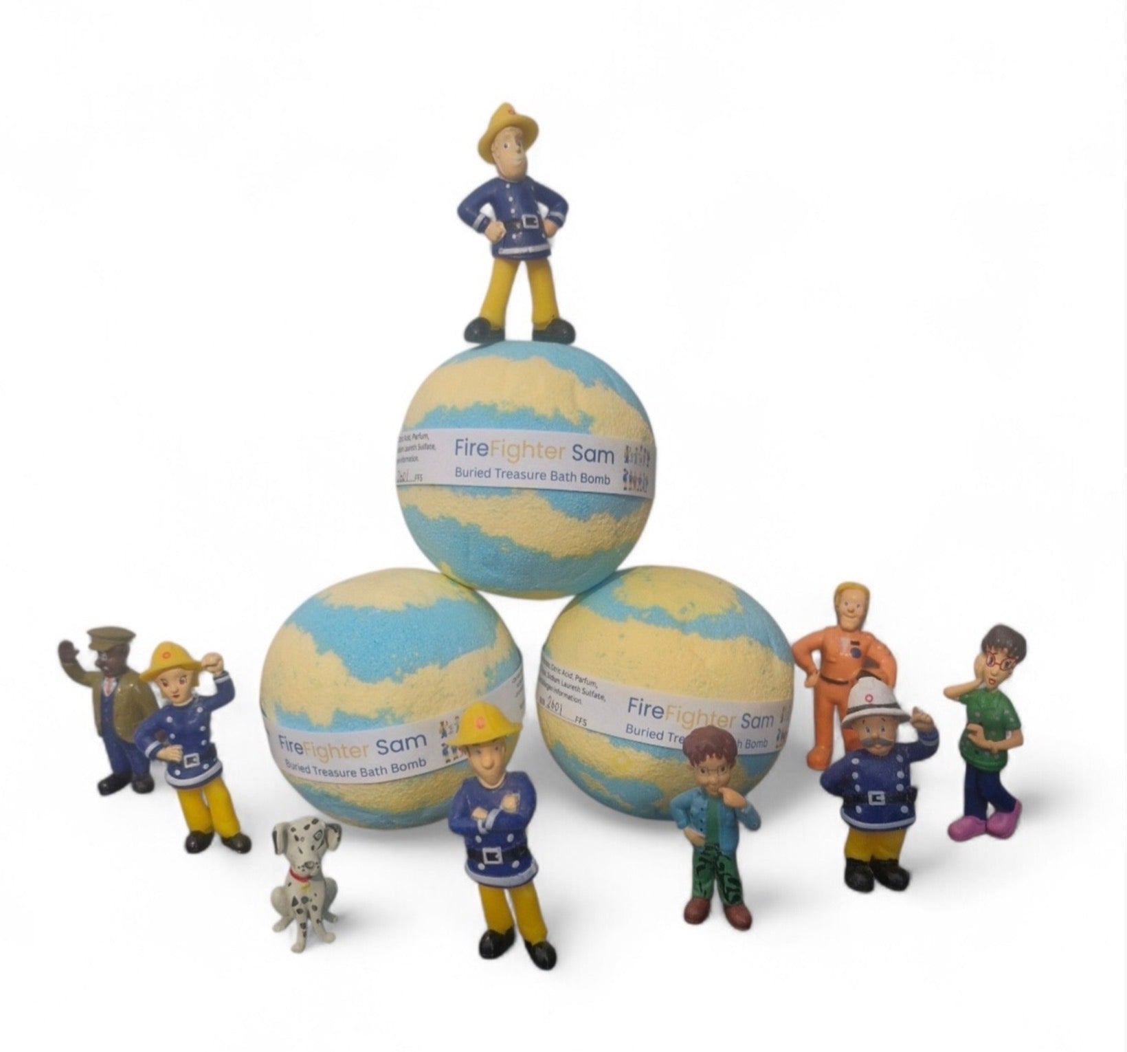 Firefighter Sam Hidden Treasure Bath Bomb