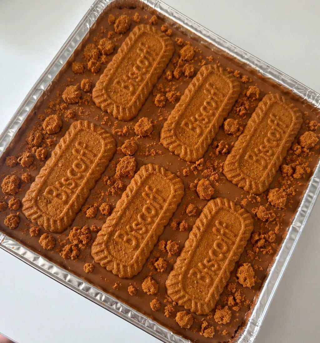 No bake tray bake
