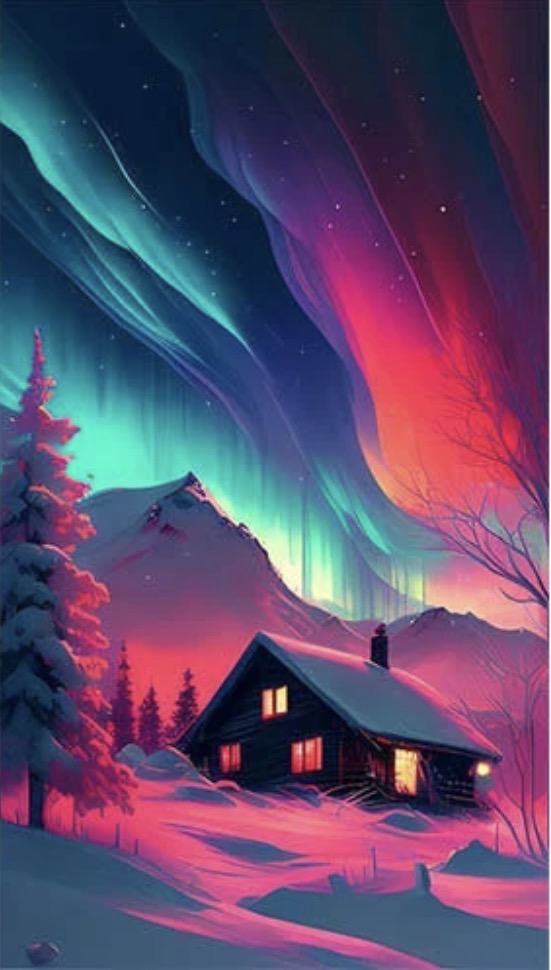 Celestial Aurora Diamond Painting Kit