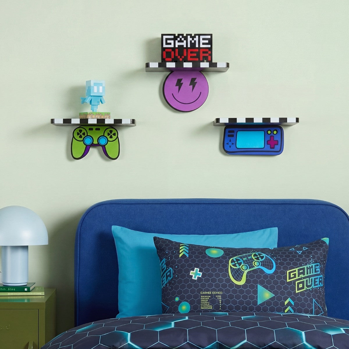 Gaming Shelves, Multi - 3 Pack