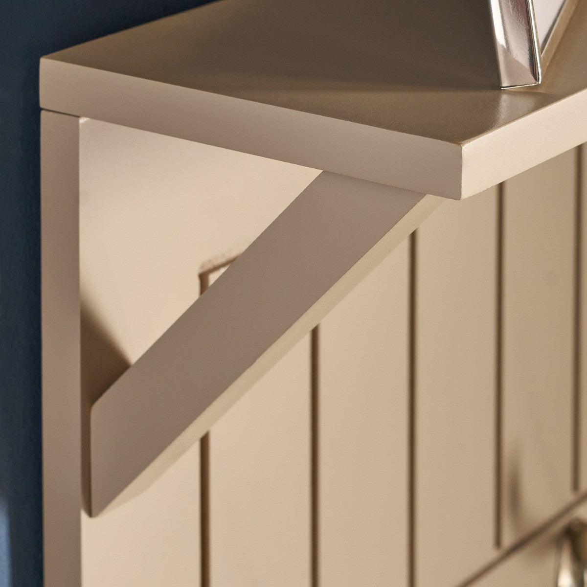 Coat Hook Shelf - Black/Natural/White