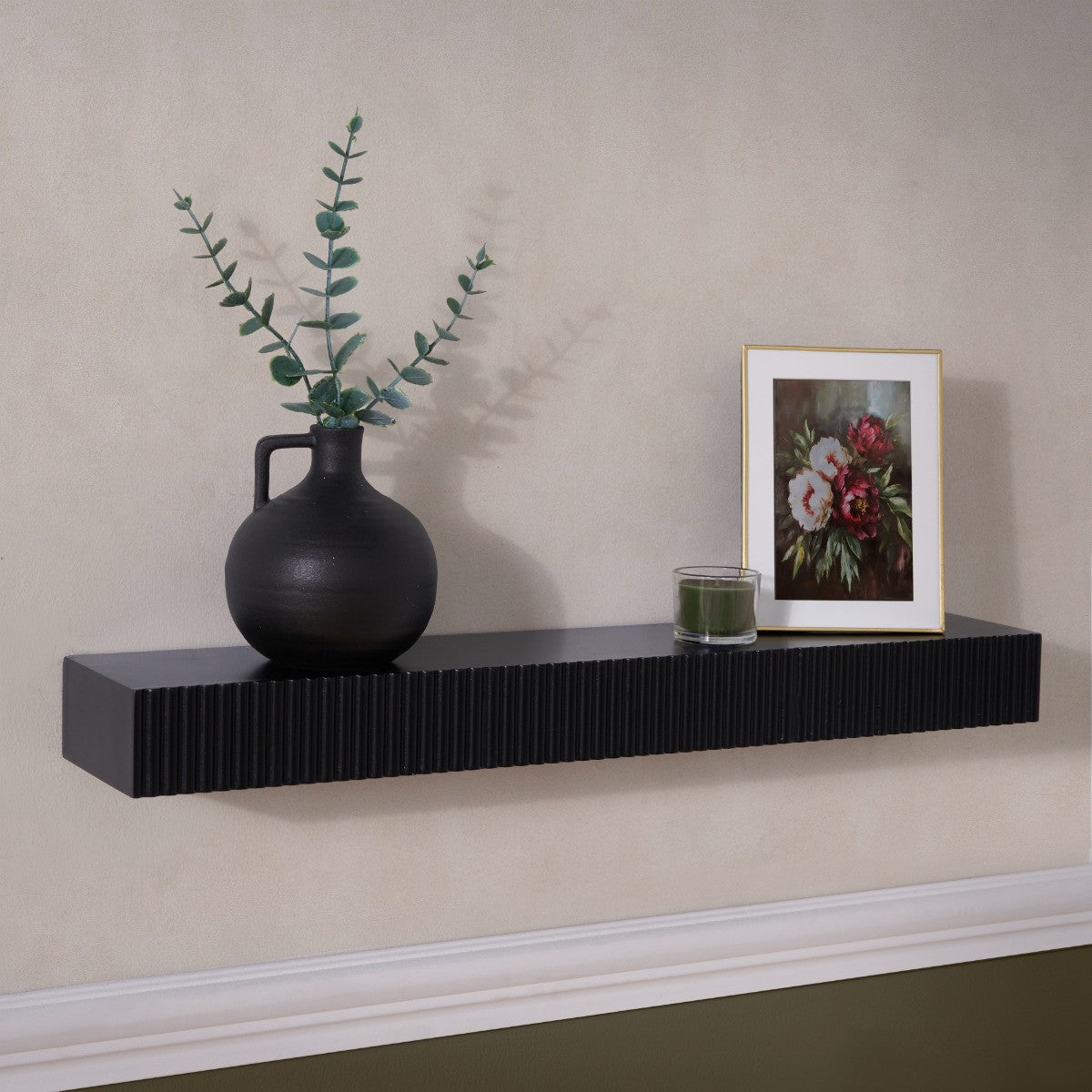 Ribbed Shelf - Various Colours Available