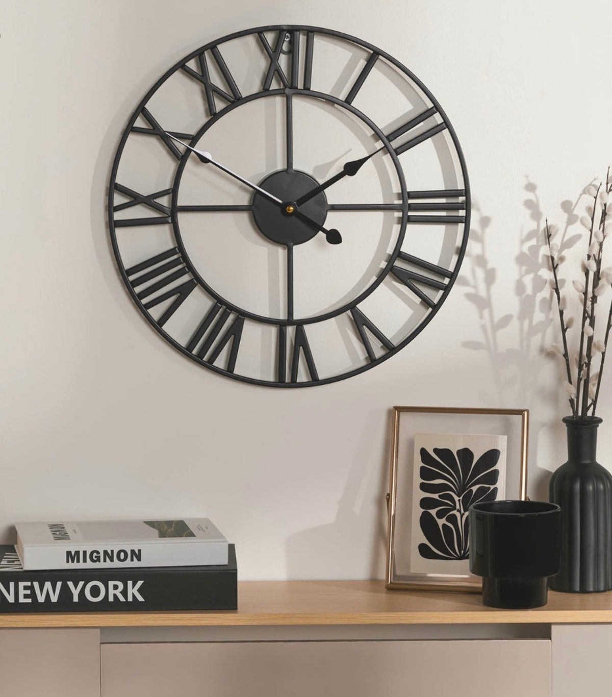 Large Skeleton Wall Clock - 40cm x 40cm