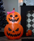 Indoor/Outdoor Inflatable Pumpkin Decoration - Orange