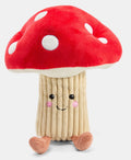 Mushroom Microwaveable Hottie - White/Red